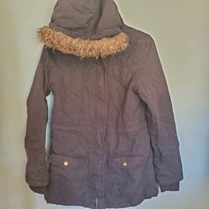 Mossimo Faux Fur Hooded Jacket